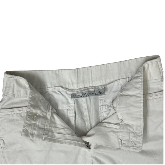 Off White Sag Harbor Stretch Pants - Size 8 - Picture 6 of 13
